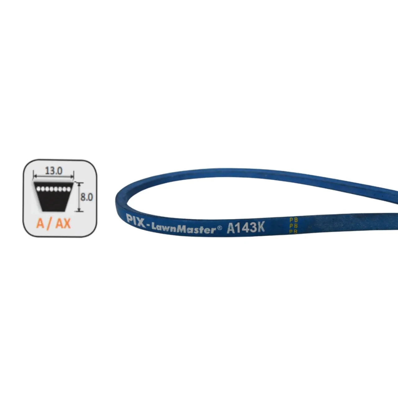 A143K V-Belt Made with Kevlar™ AK143