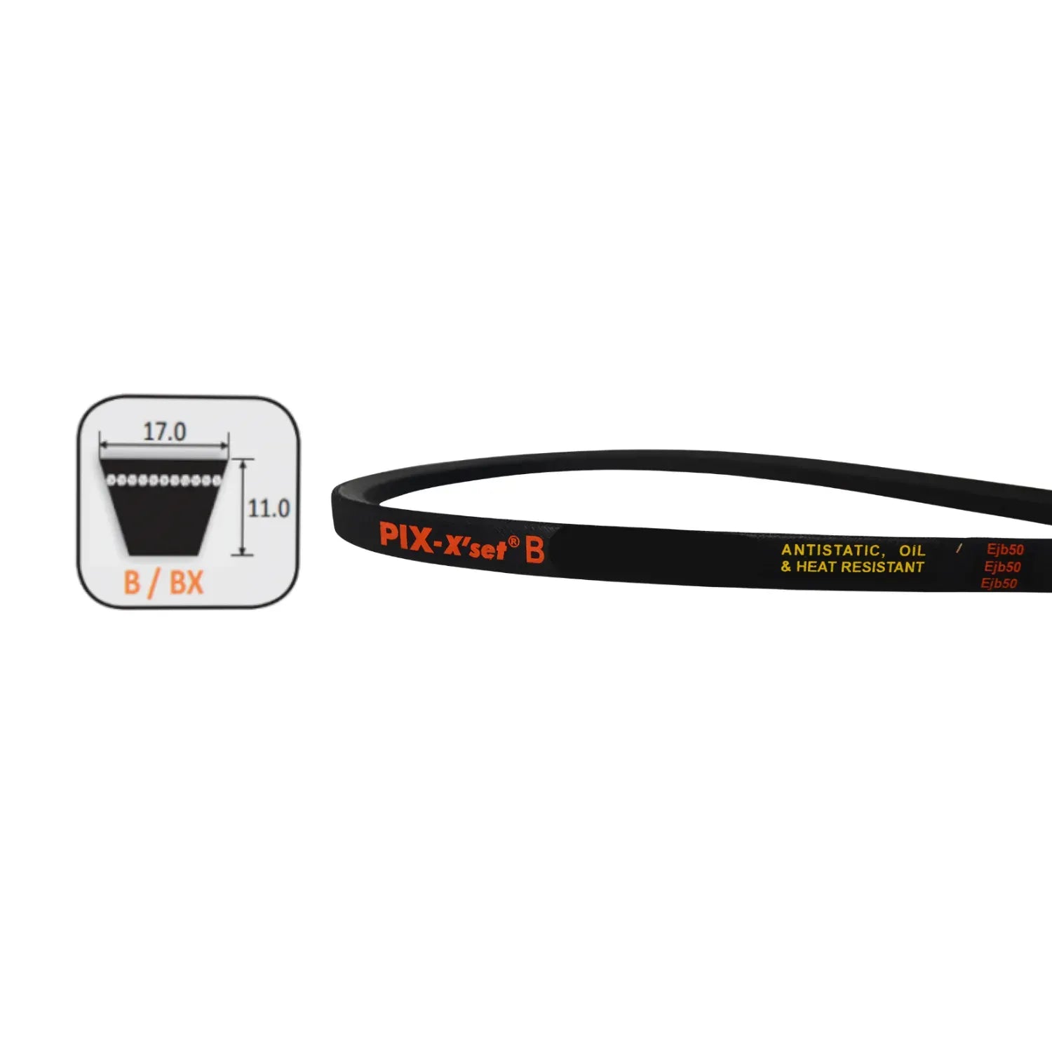 V-Belt B Section B89 - B162 Vee Belt - Main