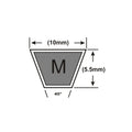 V-Belt M Section Vee belt All sizes M19 - M50 / Z19 - Z50 - Main
