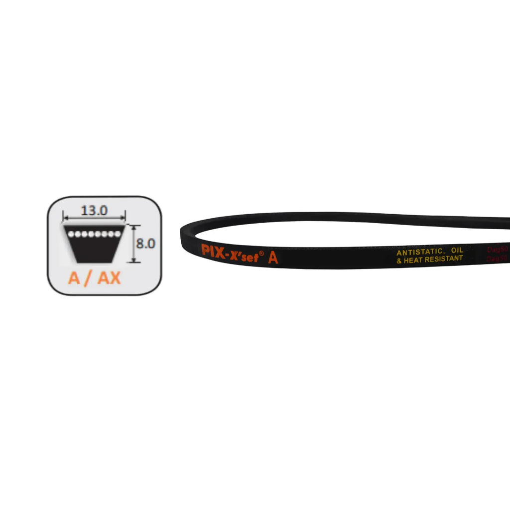 V-Belt A Section A80 - A158 Vee Belt