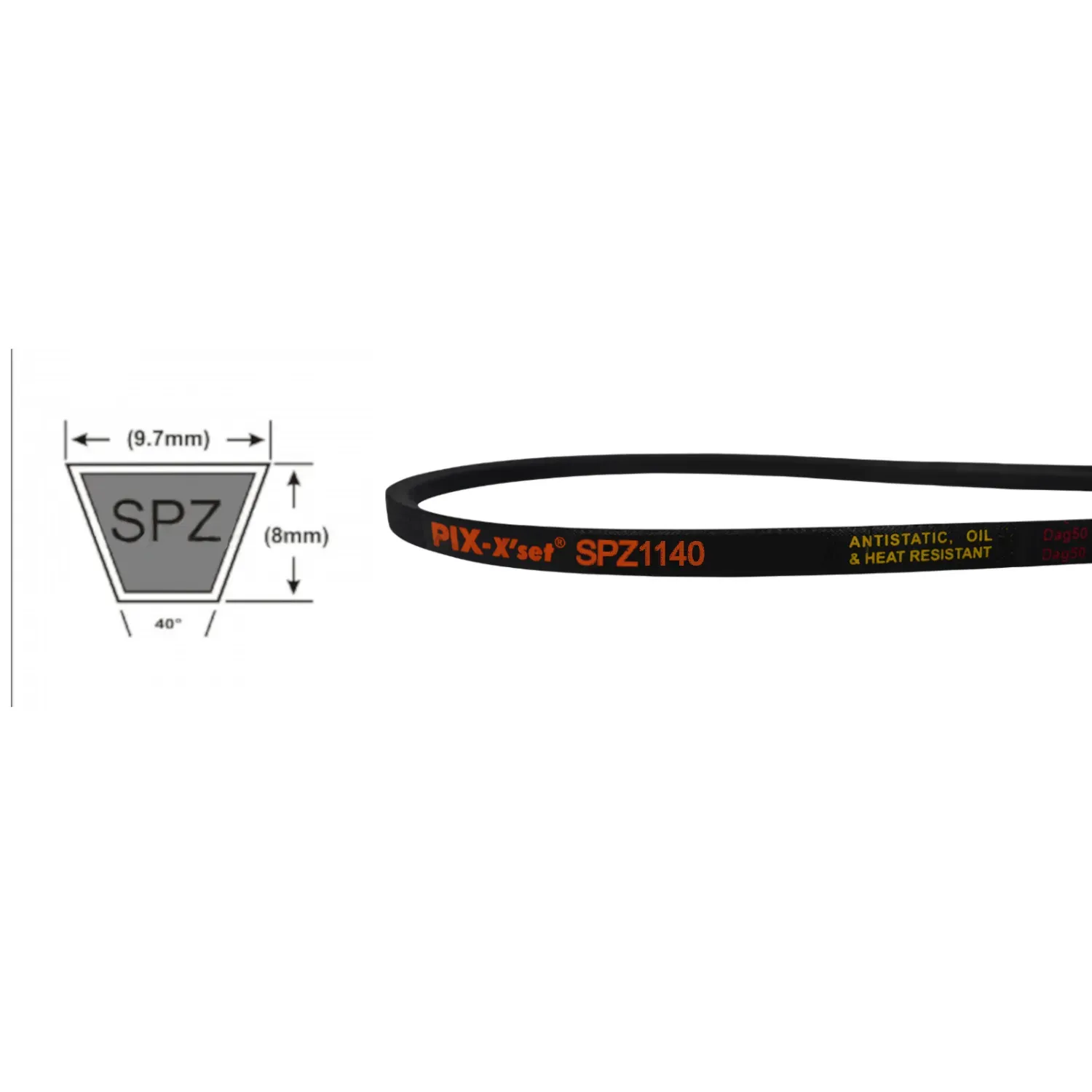 SPZ-1140 V-Belt
