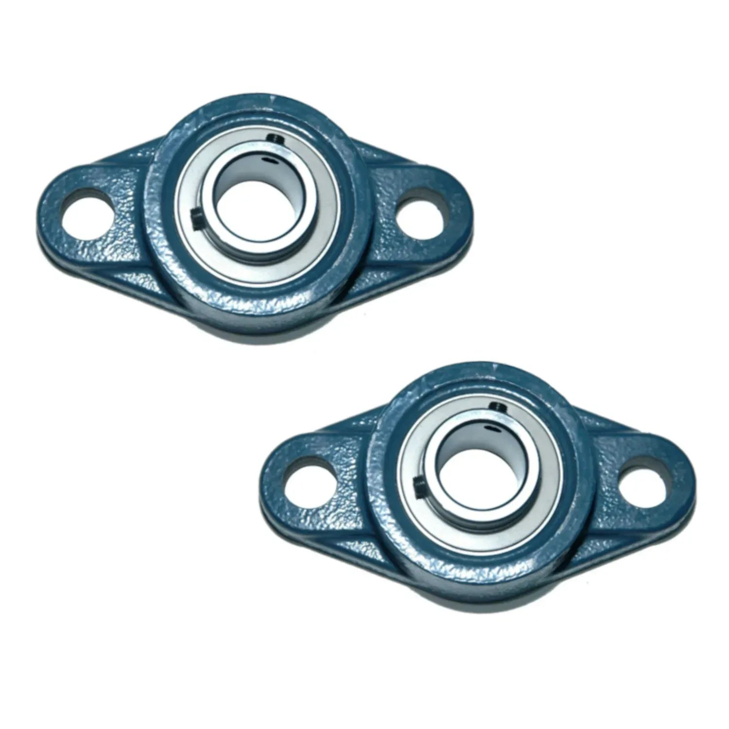 2x UCFL201 12mm bore 2-Bolt Flange Pillow Block Bearings Self Aligning 