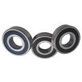 3x Bearings 6205 2RS DD VV Rubber Seals Deep Grooved Radial Ball Bearing