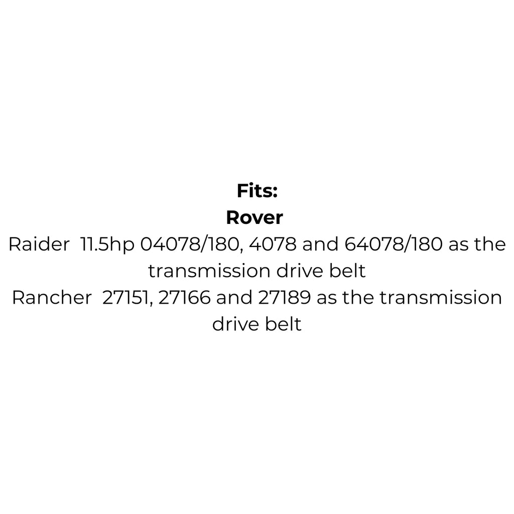 Belt Replaces Rover A12672 Transmission Drive Belt