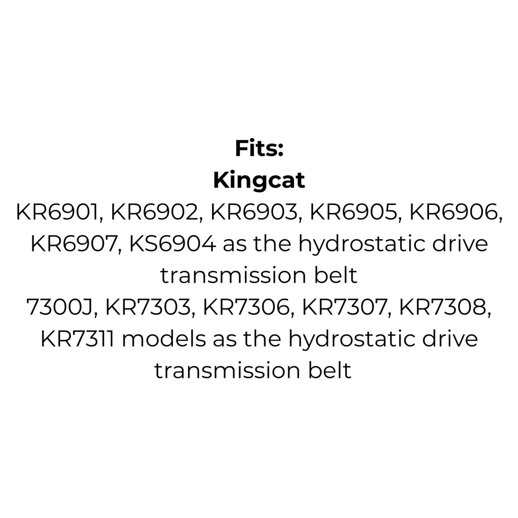 Belt Replaces Kingcat V26 or Victa as the Hydro Belt
