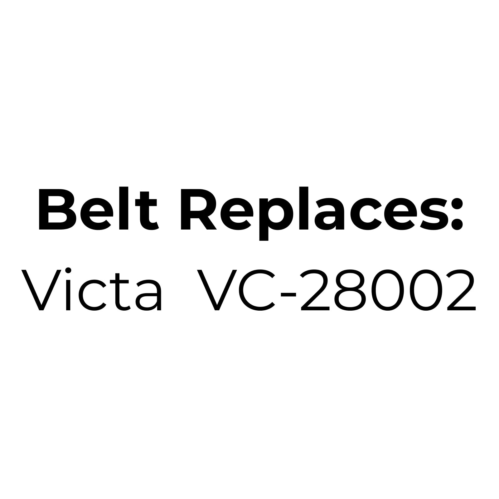 Belt Replaces Victa VC-28002 Transmission Drive Belt