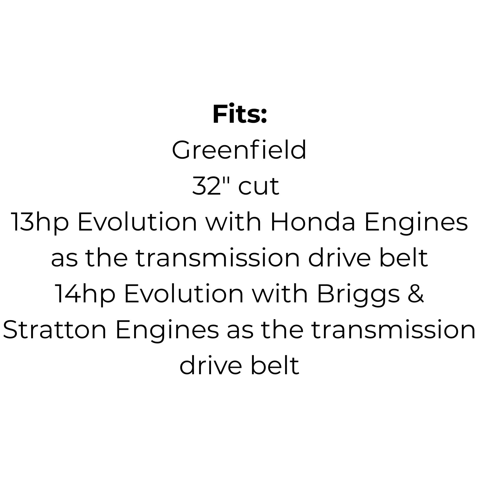 Belt Replaces Greenfield GT14004 as Transmission Belt