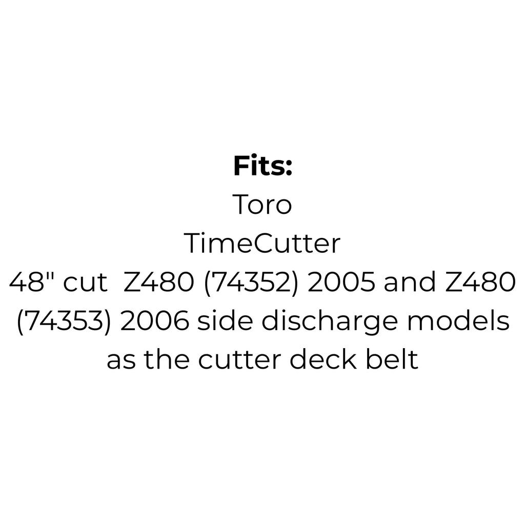 Belt Replaces Toro TimeCutter 108-7192 and 1087192