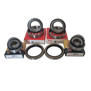 2x Front Wheel Bearing Kits for Holden Colorado RC 2008-2012, Rodeo RA 2003-2008, TF 1988-2003, Izuzu Dmax 2003 on RWD Low Ride Suspension