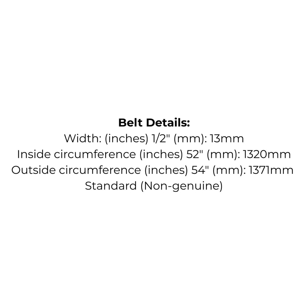 Belt Replaces Ariens 07200010, Murray 321147 – Zoom 34/42/50 Transmission Drive Belt