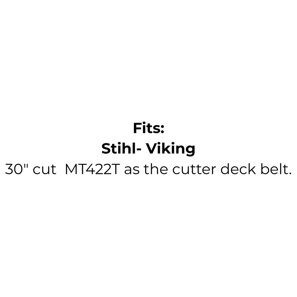 Belt Replaces Gravely 07200010 Stihl-Viking 70048720926 61210321147 Victa TM43412A, 7540195 and NR321147