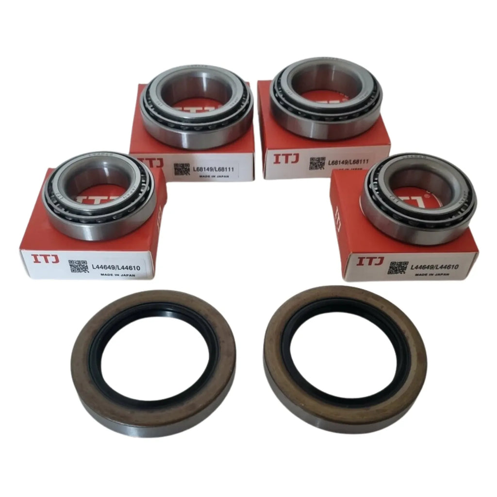 2x Standard American Import Trailer Bearing Kits L68149/11 & L44649/10 - Japanese made bearings
