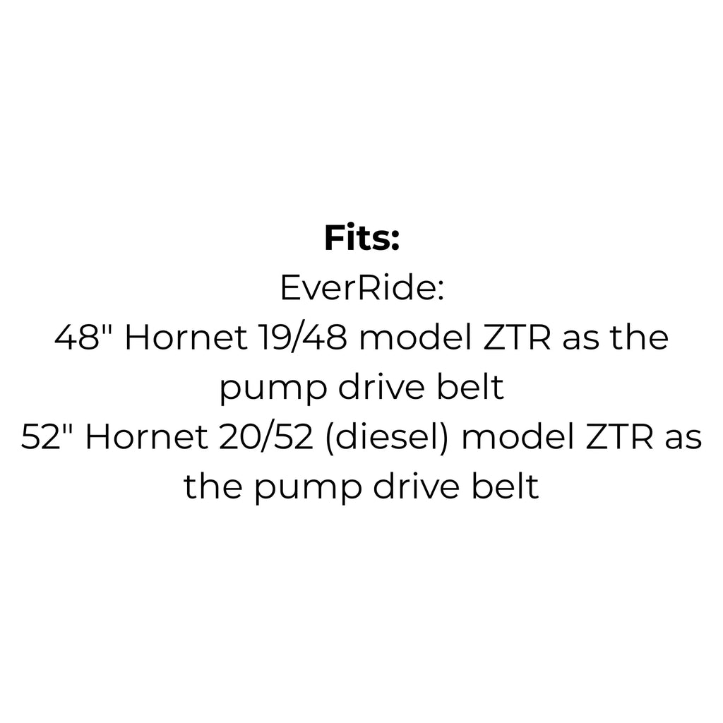 Belt replaces Toro 110082 or Everride 191199