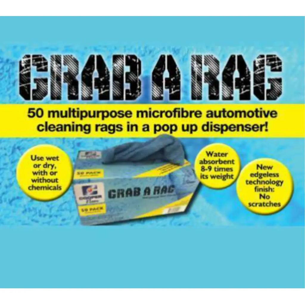 Cooper Kleen Microfiber Automotive Cleaning Rag