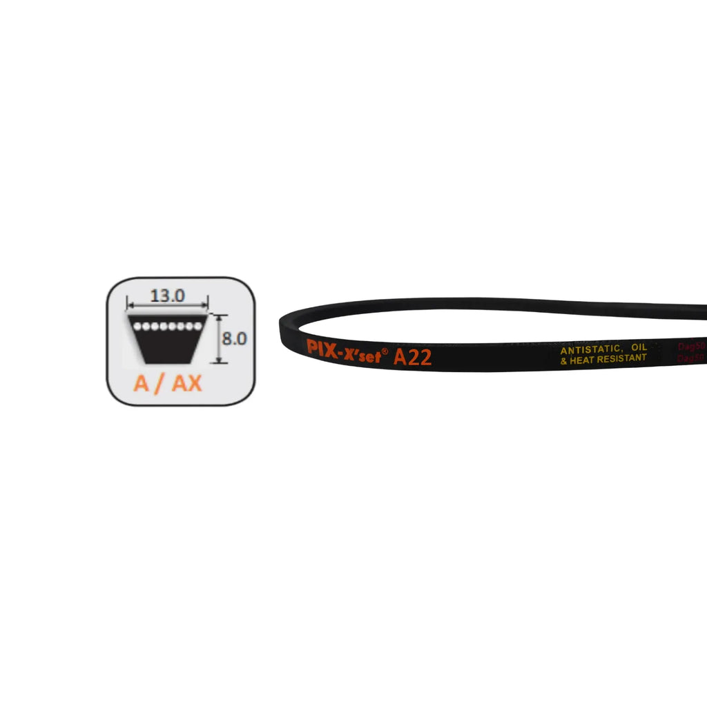 V-Belt for Deutscher G26 Self Propelled Slasher with Honda G400 - G4/22
