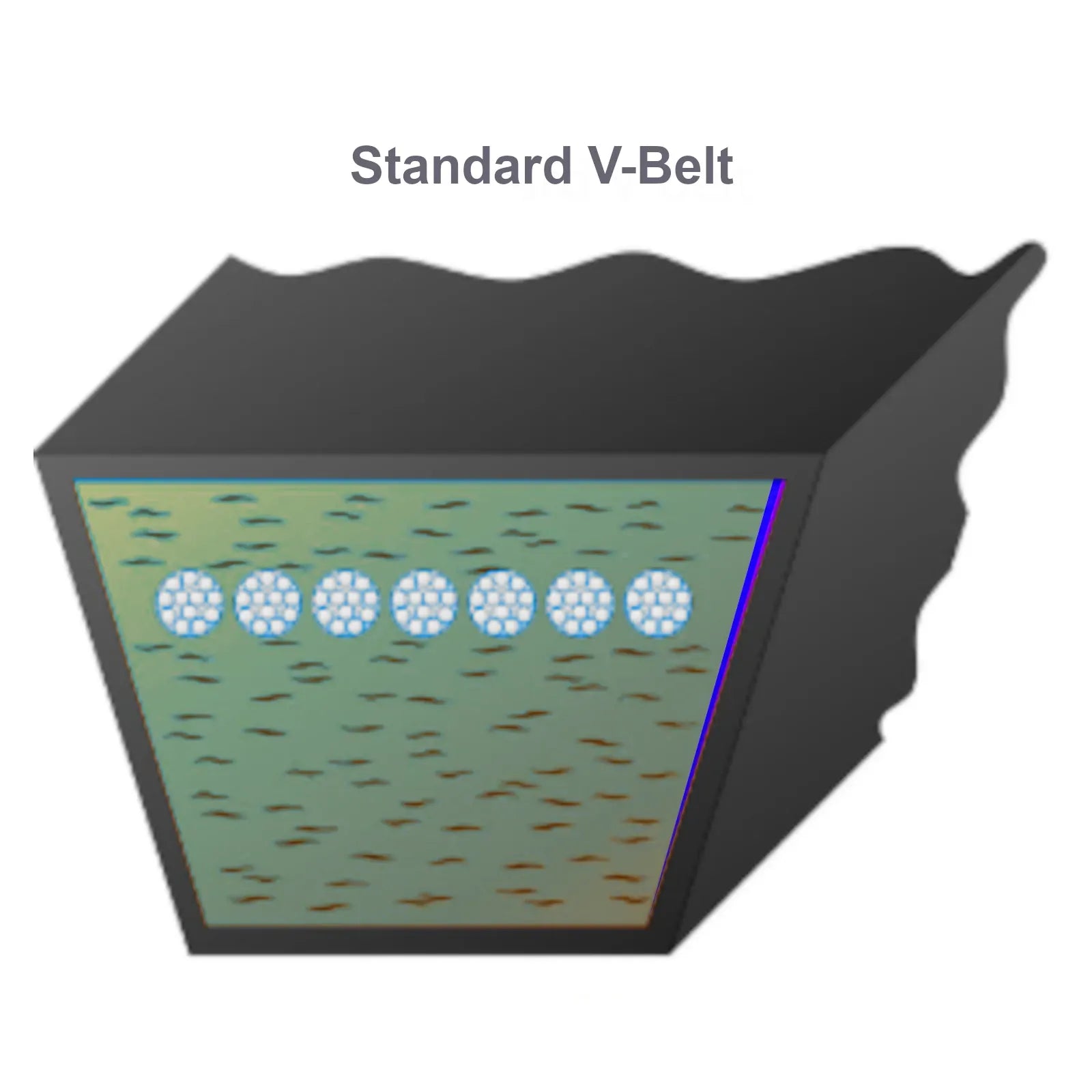 V-Belt for Deutscher G26 Self Propelled Slasher with Honda G400 - G4/22