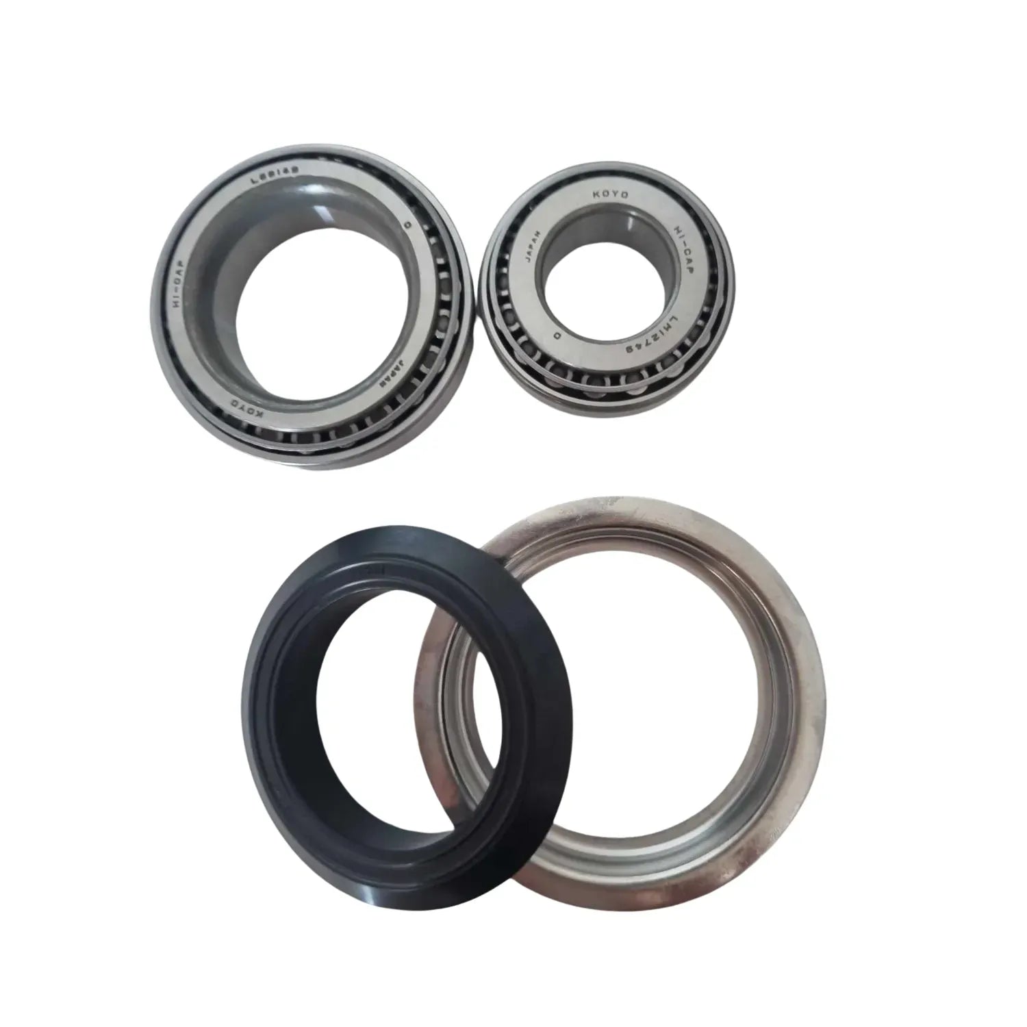 KOYO 2x Marine Trailer Bearing Kit to Suit Ford Axle. L68149 and LM12749