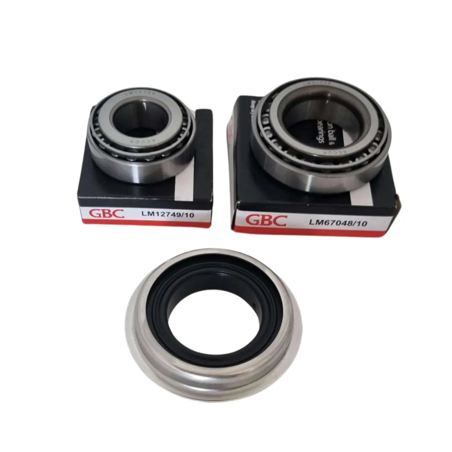 1x Wheel Bearing Kit w/ Seals for Selected Kara Kar Double Axle Horse Float | LM67048/10 LM12749/10