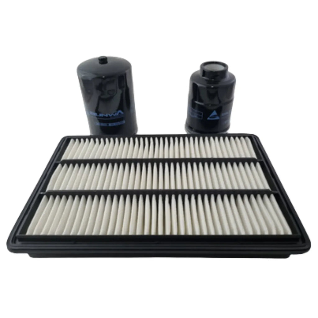 Service Kit for Mitsubishi Pajero NS NT NW NX 2006-2021 | Air Filter, Oil Filter & Fuel Filter