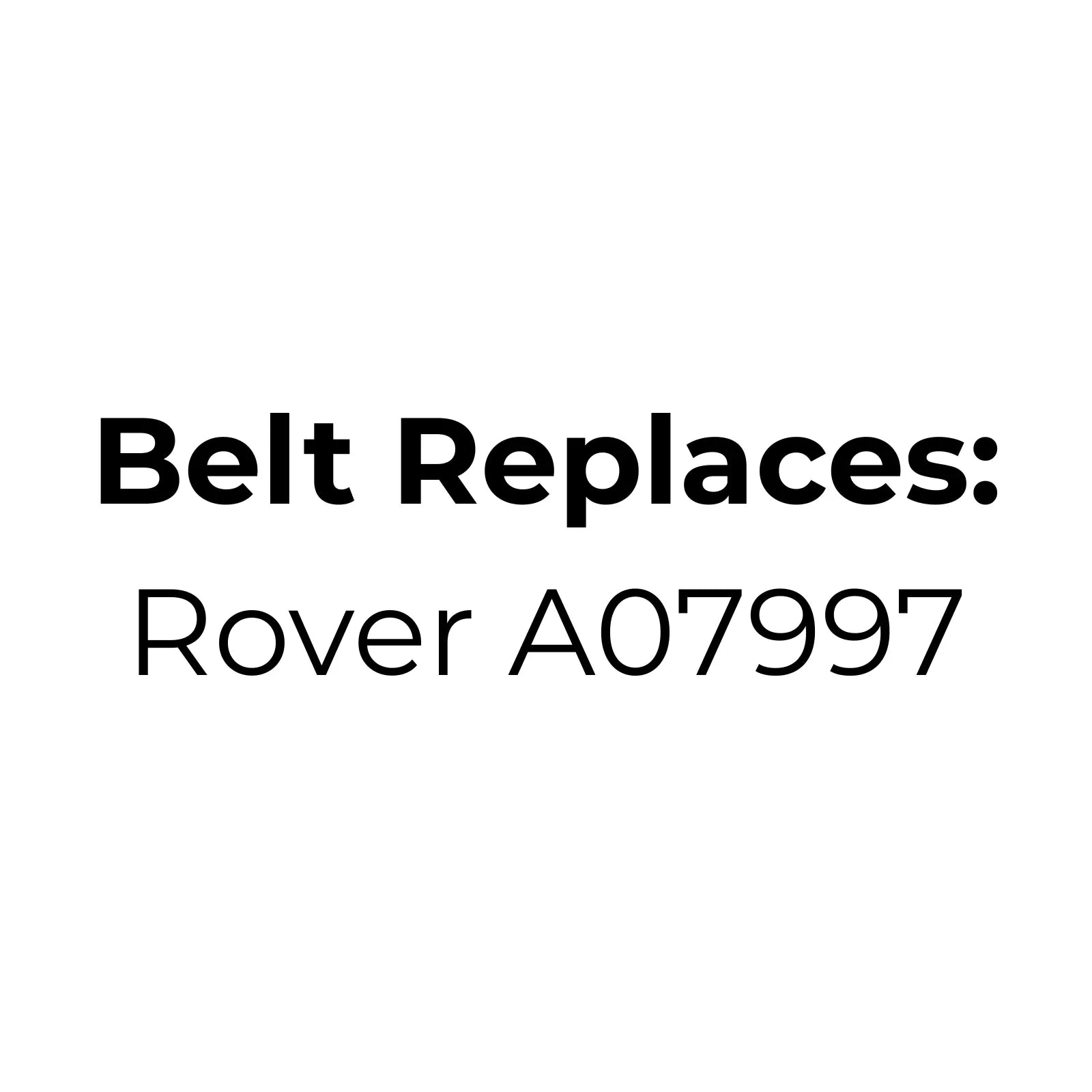 Belt replaces Rover A07997 Transmission Belt