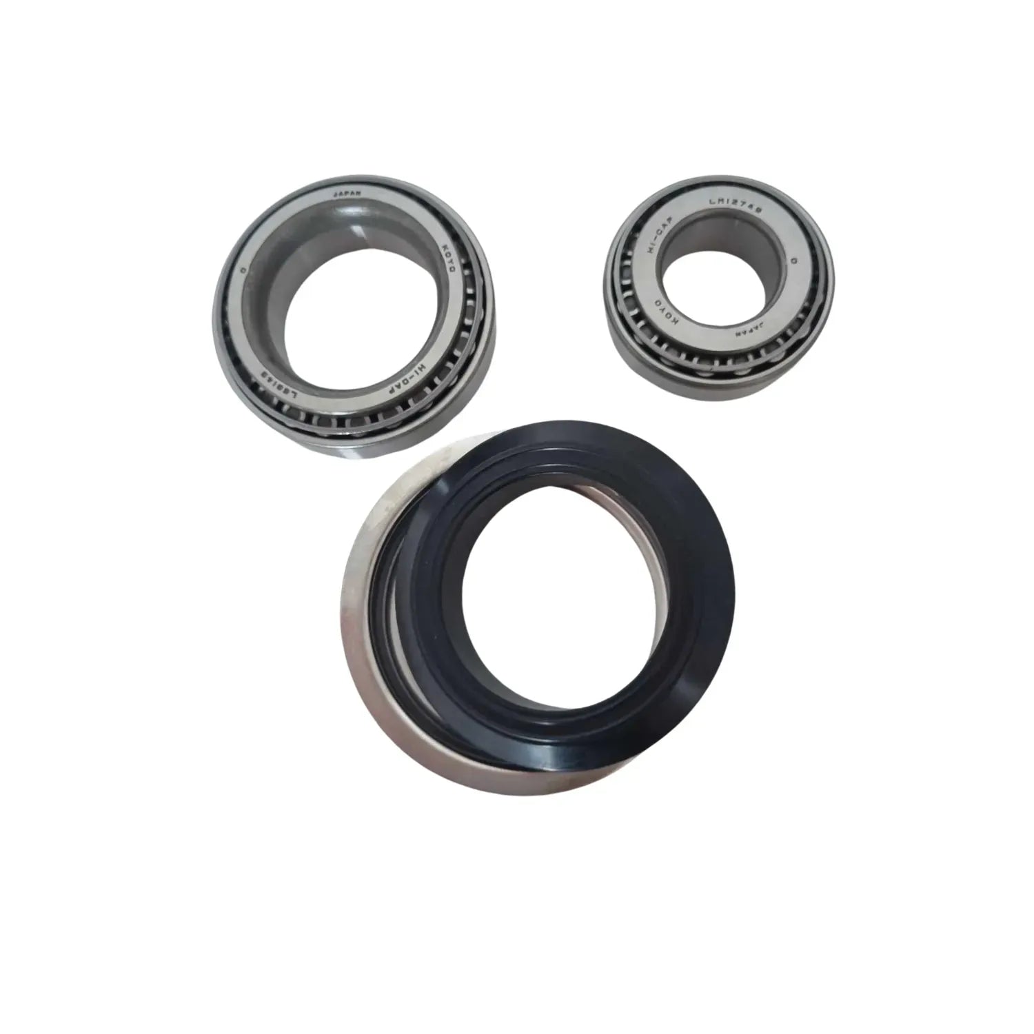 KOYO Marine Trailer Bearing Kit with DUSTCAPS to Suit Ford Axle. L68149 and LM12749