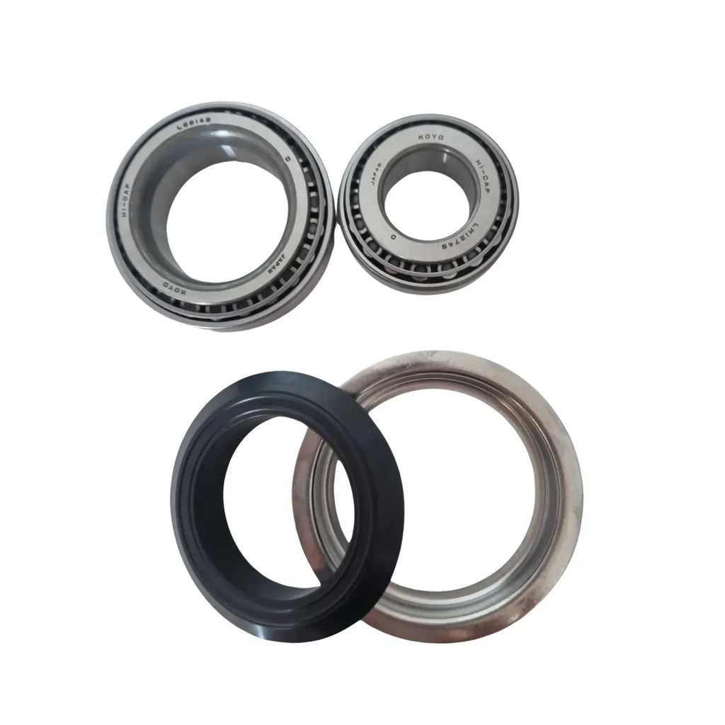 KOYO 2x Marine Trailer Bearing Kit with DUSTCAPS  to Suit Ford Axle. L68149 and LM12749