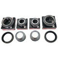 2x Standard Trailer Wheel Bearing Kits with Dustcaps for Ford Axles L68149/10 and LM12749/10