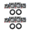 4x Wheel Bearing Kits for selected Kara Kar Double Axle Float | LM67048/10 LM12749/10