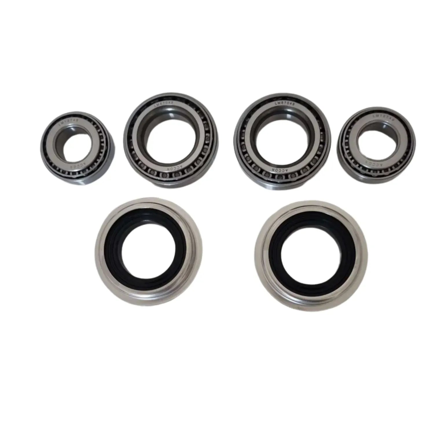 2x Wheel Bearing Kit w/ Seals for Selected Kara Kar Double Axle Horse Float | LM67048/10 LM12749/10