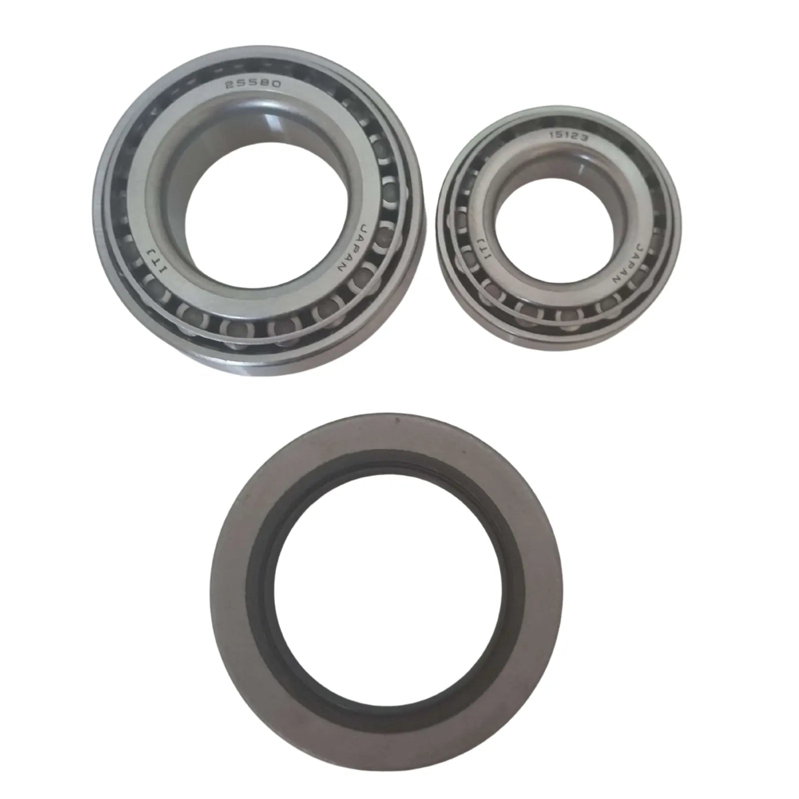 2x Dexter 2 Tonne Wheel Bearing Kit U.S Version 15123-15245 & 25580-25520 with 34040 seal | Made in Japan