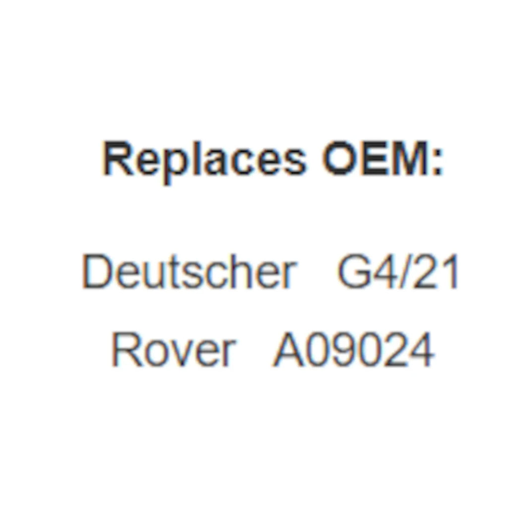 Belt Replaces Deutscher Belt# G4/21 28" Cut G26 Self Propelled or Rover 28" Cut 8103 Edger Belt# A09024