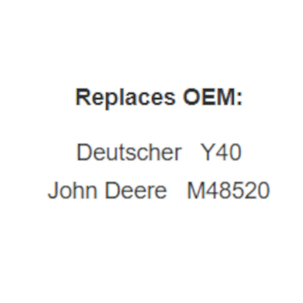 Belt Replaces 22" Cut Deutscher Self Propelled Slasher or John Deere | Belt# Y40 or M48520 