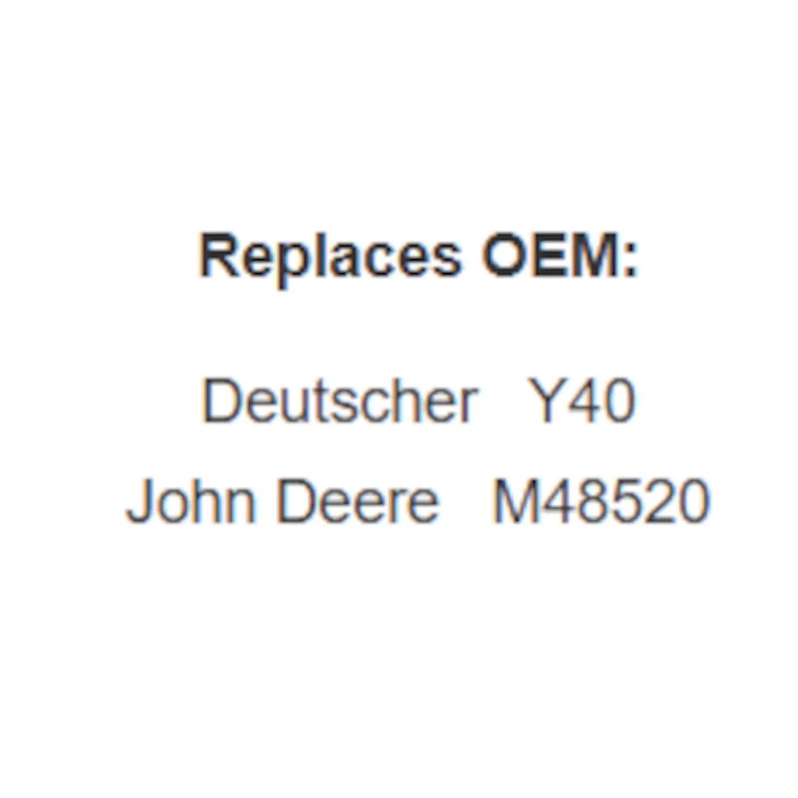 Belt Replaces 22" Cut Deutscher Self Propelled Slasher or John Deere | Belt# Y40 or M48520 