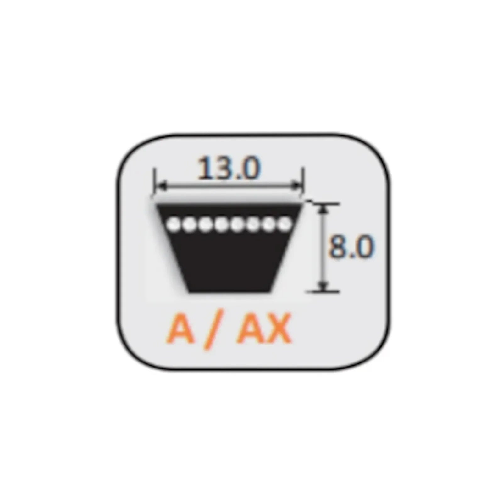 Belt Replaces Cox V17, Deutscher MZ17, Jetfast and Supaswift 900088