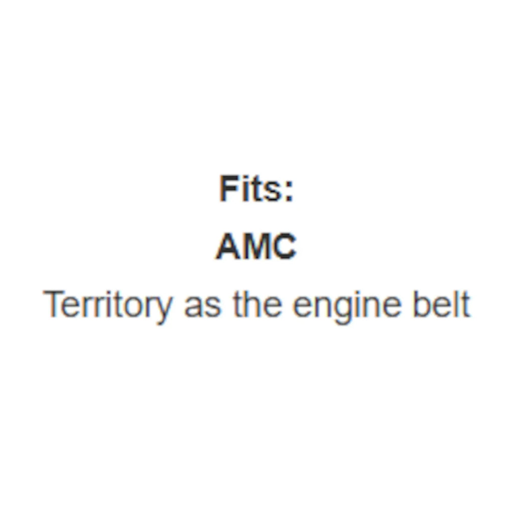 Belt Replaces AMC A25 BO113, Deutscher D15, Greenfield GT1971 or McCulloch 11207