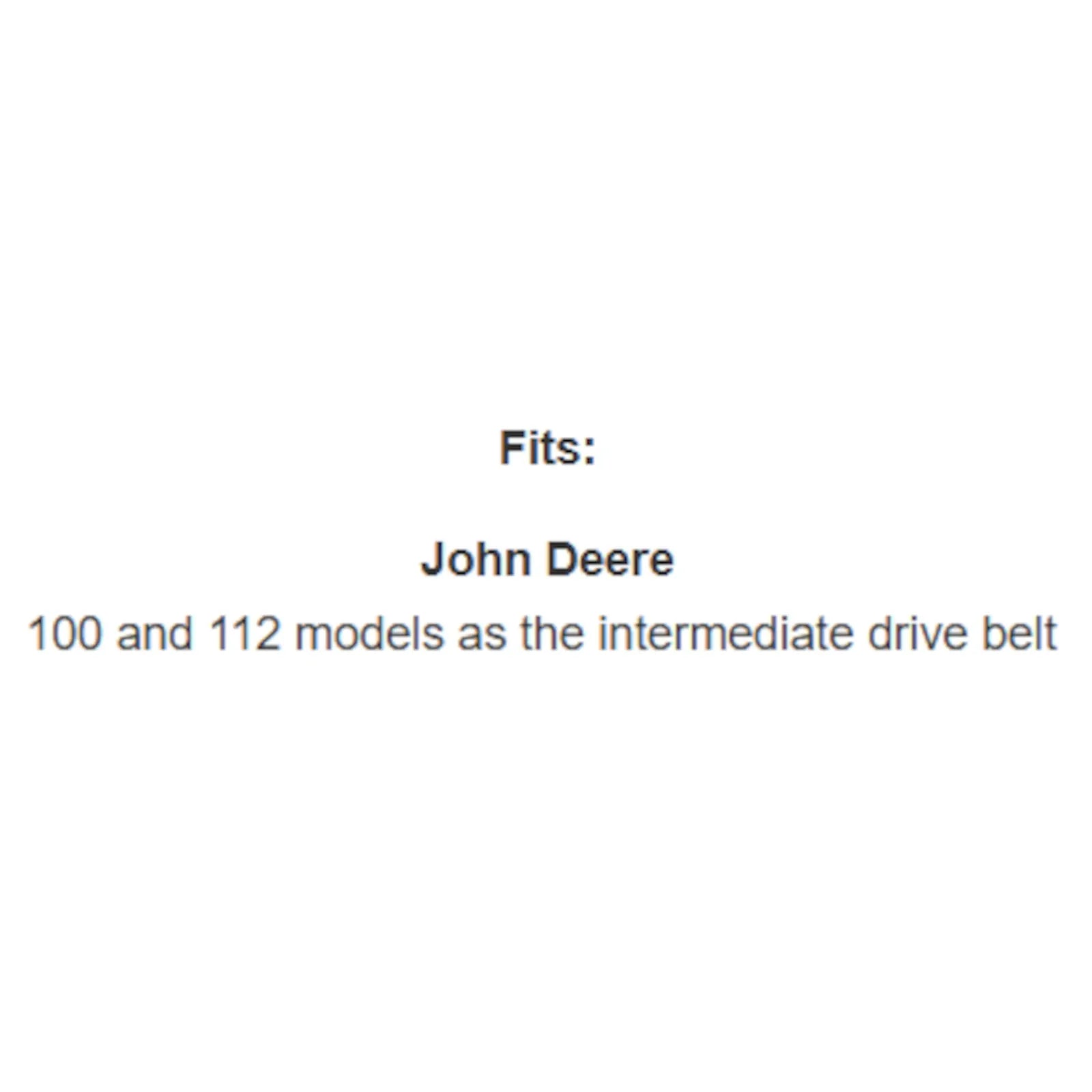 Belt Replaces Deutscher D13, John Deere M40222 or Masport Grassmaster 850114