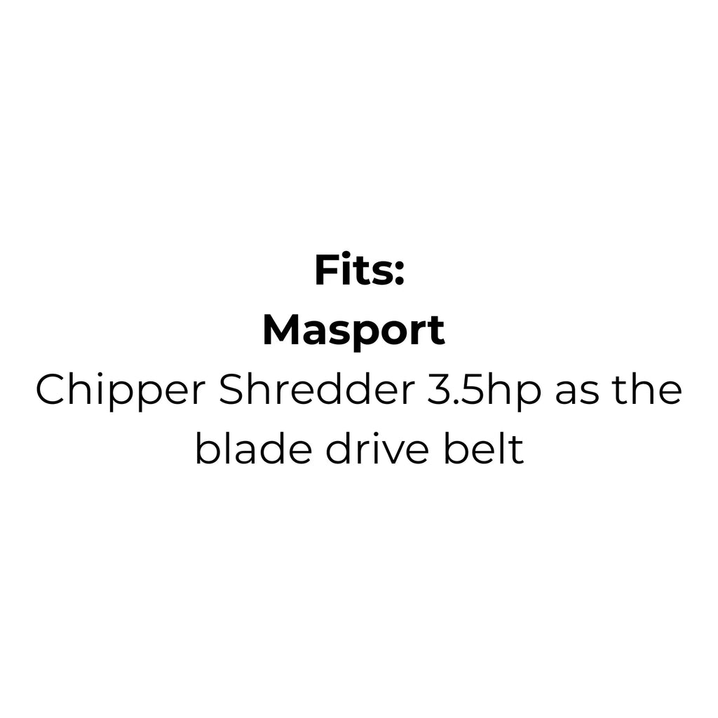 Belt Replaces Masport 503368 or Deutscher 3161 Chipper Shredder