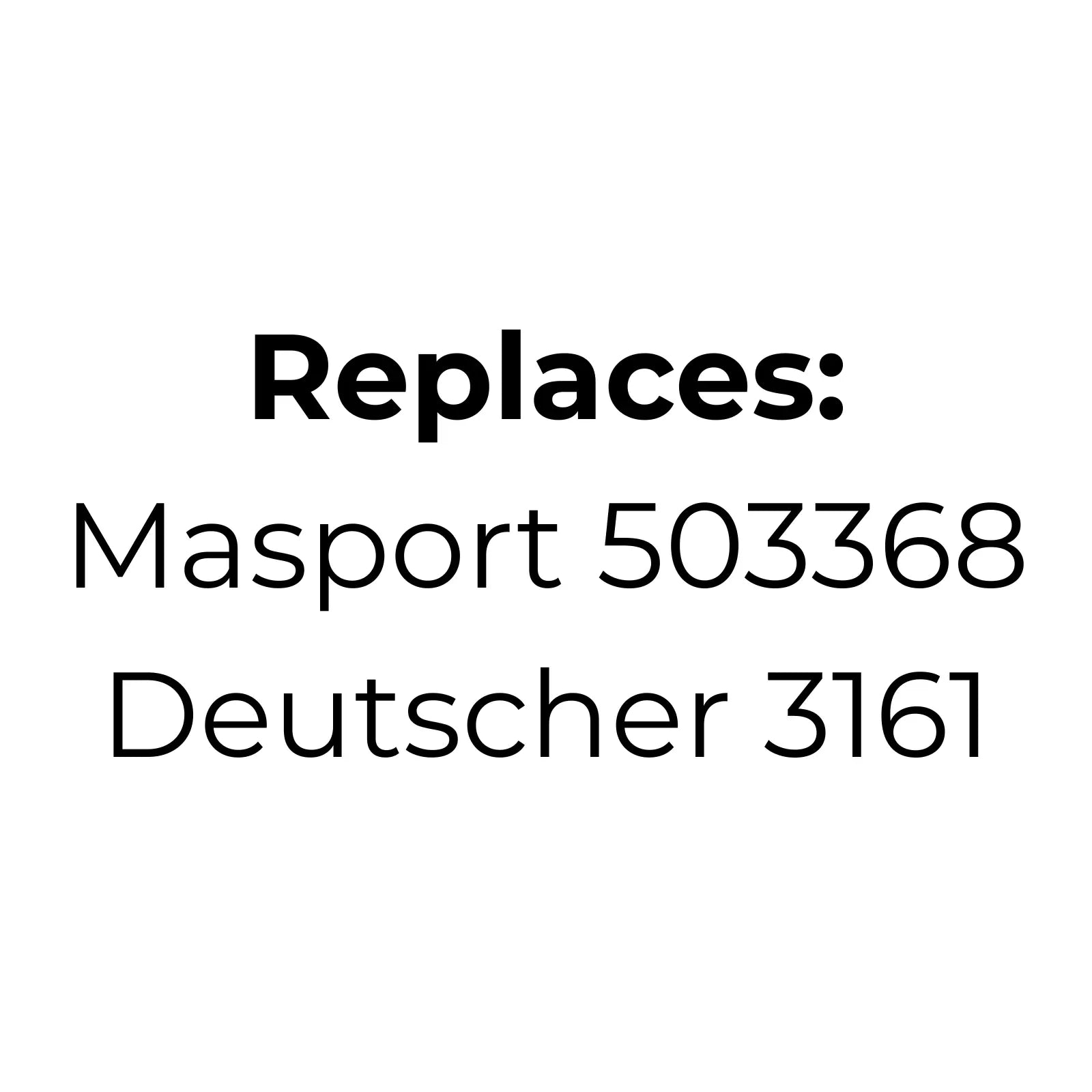 Belt Replaces Masport 503368 or Deutscher 3161 Chipper Shredder