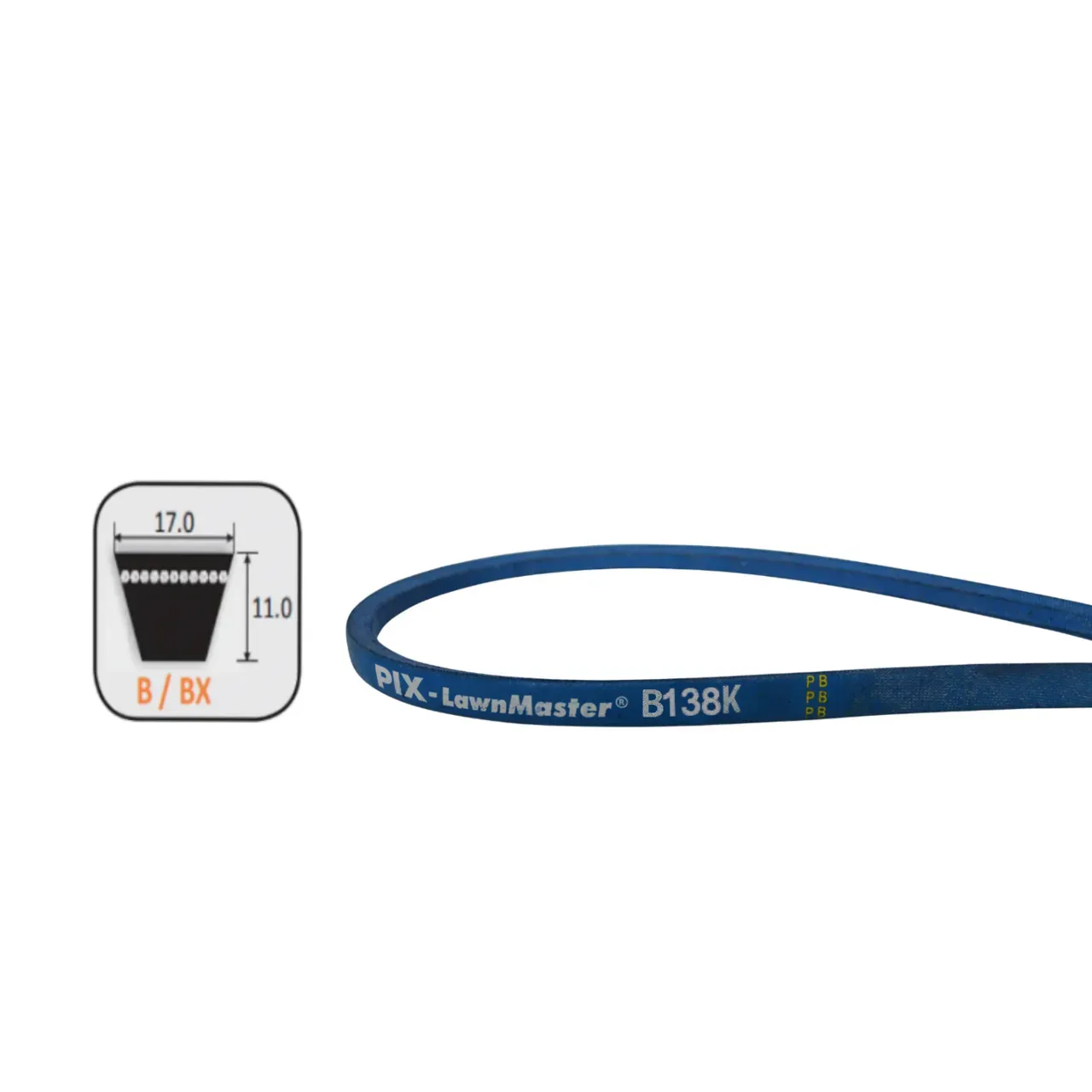 Belt replaces Scag 483325, Hustler 791988 or Big Dog 791988 or EverRide 191378