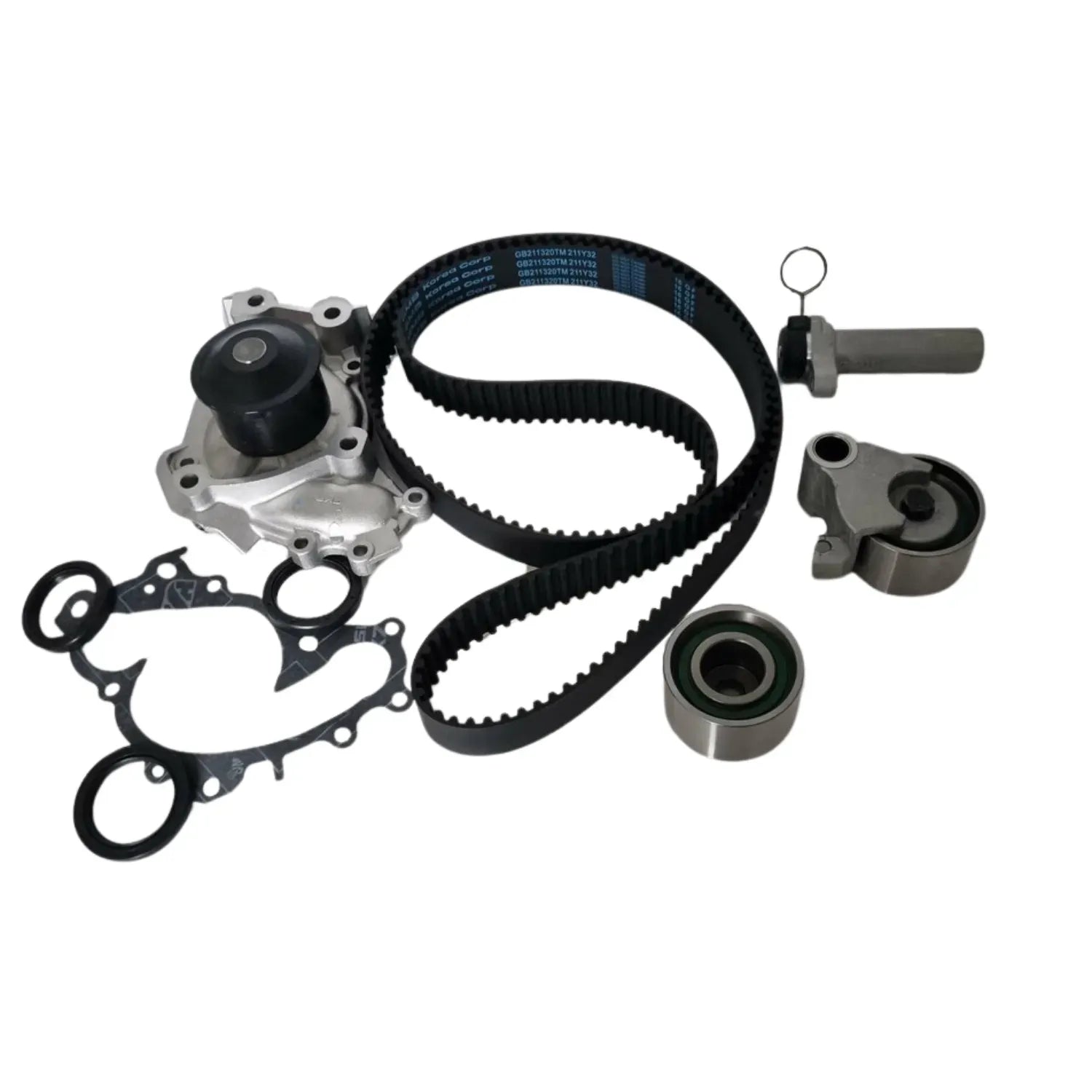Timing Belt Kit with Water Pump & Hydraulic Tensioner for Lexus ES300, RX300, Toyota Avalon, Camry, Harrier or Vienta