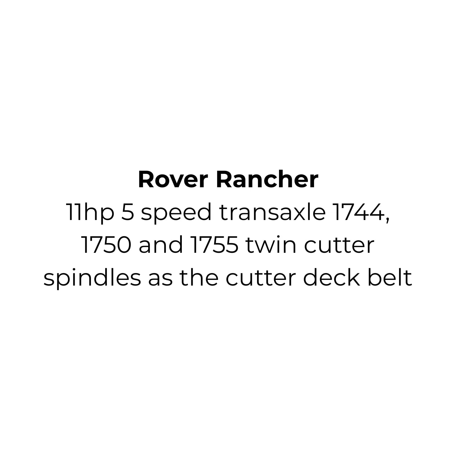 Belt Replaces Cox VA53 or Rover A07866