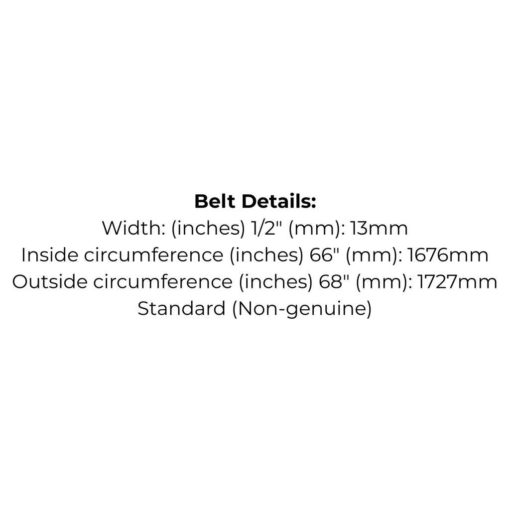 Belt Replaces Greenfield GT89